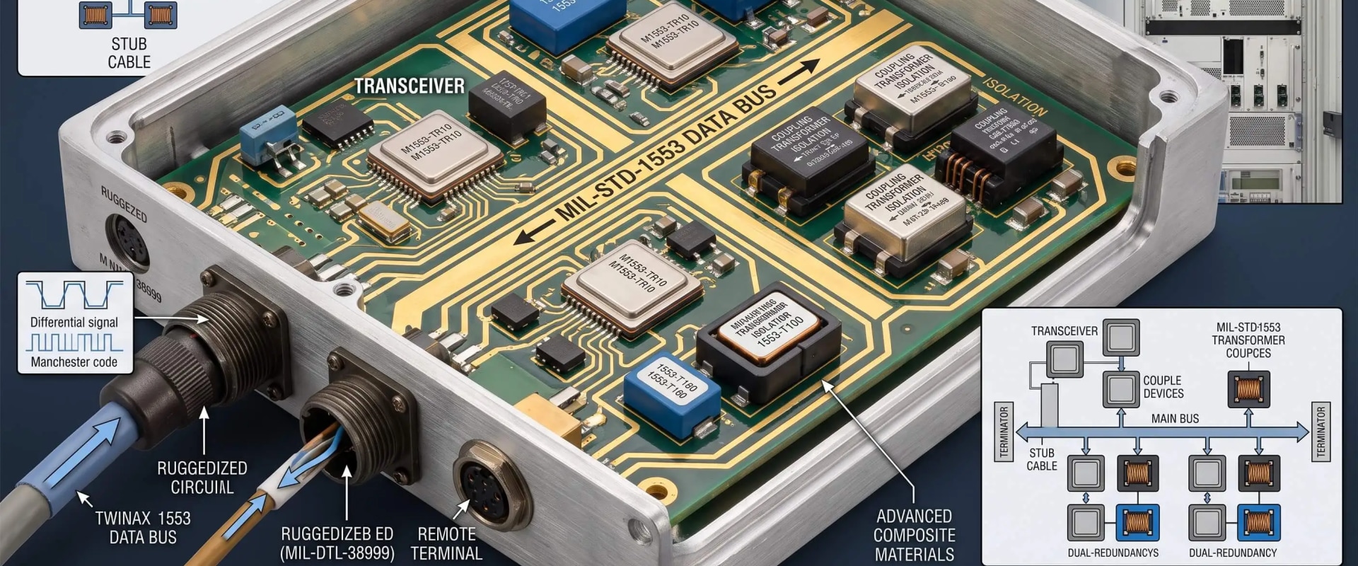 How Do MIL-STD-1553 Transceivers and Transformers Work Together?
